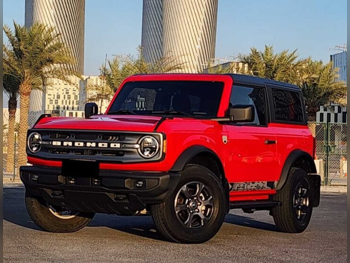 Ford  Bronco  Big Bend  2021  Automatic  63,000 Km  4 Cylinder  Four Wheel Drive (4WD)  SUV  Red  With Warranty