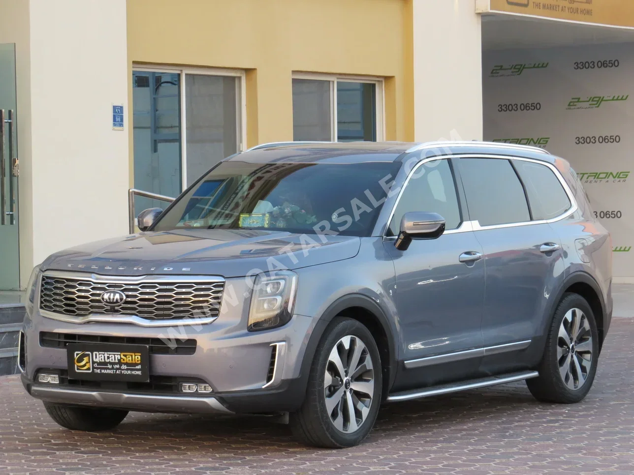 Kia  Telluride  GT Line  2021  Automatic  36,800 Km  6 Cylinder  Four Wheel Drive (4WD)  SUV  Gray  With Warranty