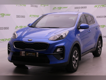 Kia  Sportage  2020  Automatic  125,000 Km  4 Cylinder  Four Wheel Drive (4WD)  SUV  Blue