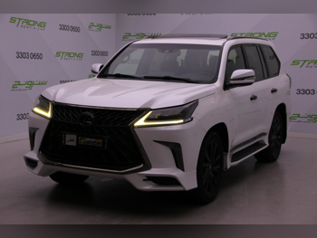 لكزس  ال اكس  570 اس بلاك ايديشن  2019  اوتوماتيك  225,000 كم  8 سلندر  دفع رباعي  اس يو في  أبيض
