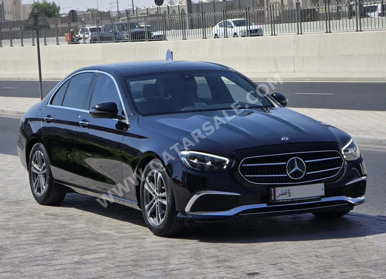 Mercedes-Benz  E-Class  200  2022  Automatic  25,000 Km  4 Cylinder  Rear Wheel Drive (RWD)  Sedan  Black