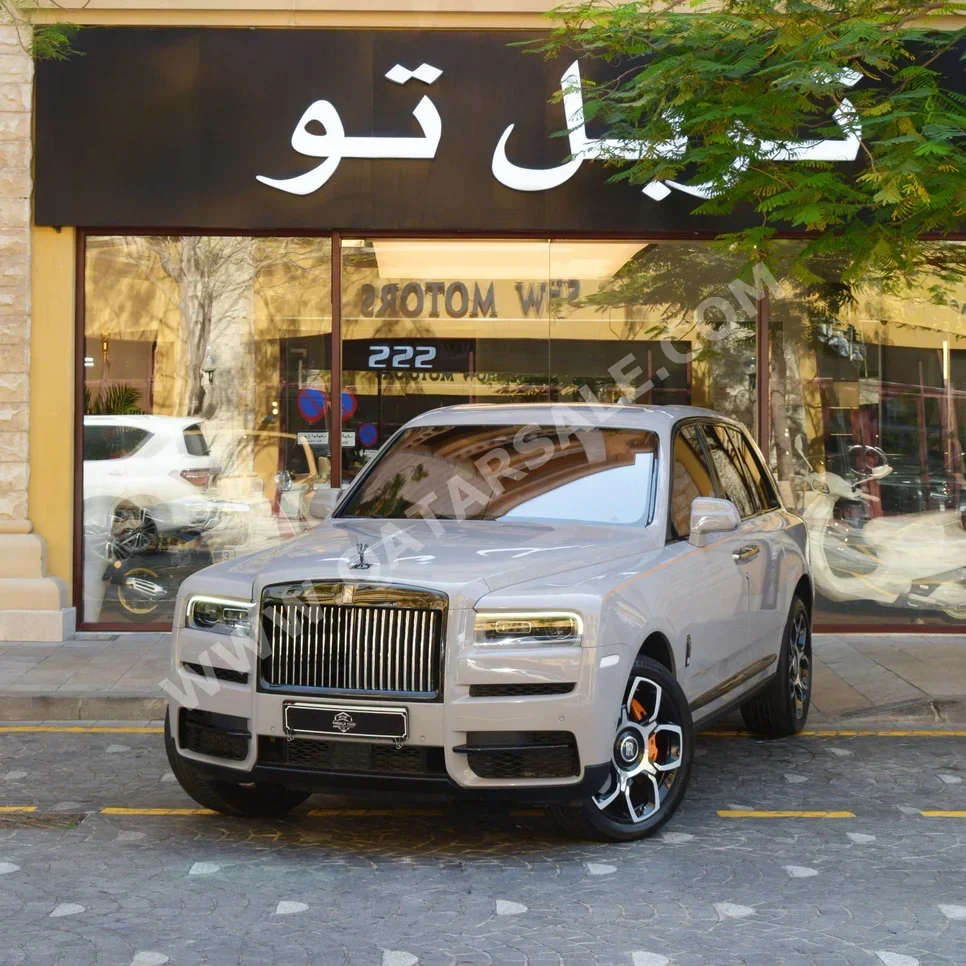 Rolls-Royce  Cullinan  Black Badge  2024  Automatic  5,600 Km  12 Cylinder  Four Wheel Drive (4WD)  SUV  Silver  With Warranty