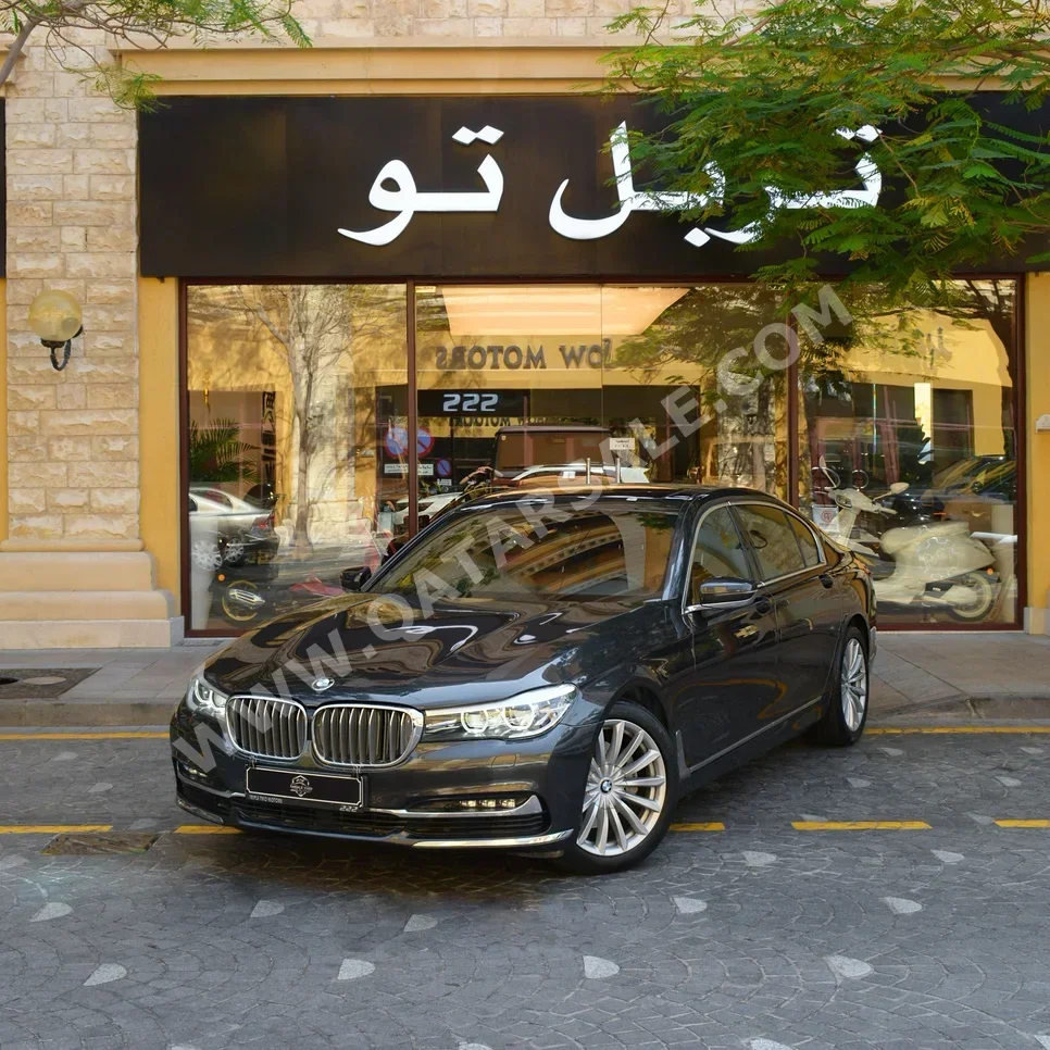 BMW  7-Series  730 Li  2019  Automatic  59,850 Km  4 Cylinder  Rear Wheel Drive (RWD)  Sedan  Gray
