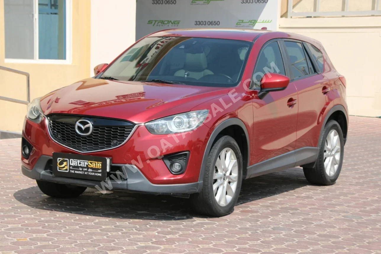 مازدا سي اكس 5 2014 اوتوماتيك 198,500 كم 4 سلندر دفع رباعي اس يو في عنابي