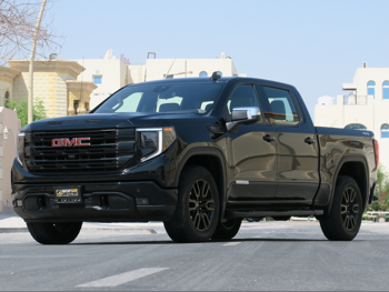 GMC  Sierra  Elevation  2024  Automatic  46,000 Km  8 Cylinder  Four Wheel Drive (4WD)  Pick Up  Black  With Warranty