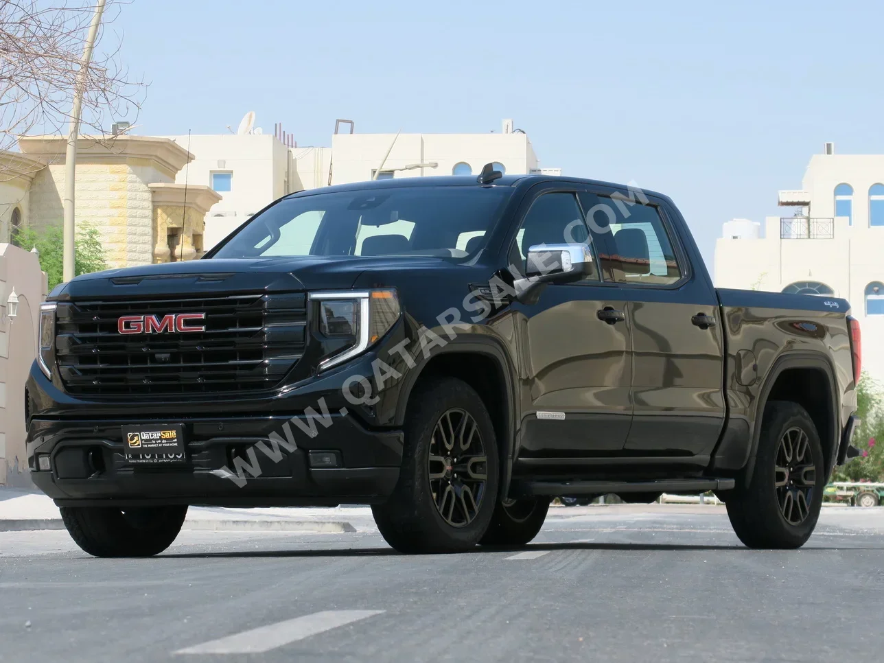 GMC  Sierra  Elevation  2024  Automatic  46,000 Km  8 Cylinder  Four Wheel Drive (4WD)  Pick Up  Black  With Warranty
