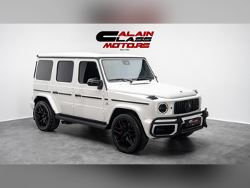 مرسيدس - بنز  جي - كلاس  63 اي ام جي  2019  اوتوماتيك  76,515 كم  8 سلندر  دفع رباعي  اس يو في  أبيض