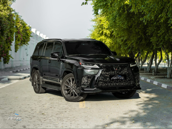 Lexus  LX  600 F Sport  2024  Automatic  40,000 Km  6 Cylinder  All Wheel Drive (AWD)  SUV  Black  With Warranty