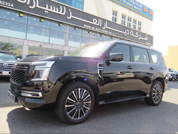 نيسان  باترول  بلاتينيوم تيربو  2025  اوتوماتيك  34,000 كم  6 سلندر  دفع رباعي  اس يو في  أسود  تحت الضمان