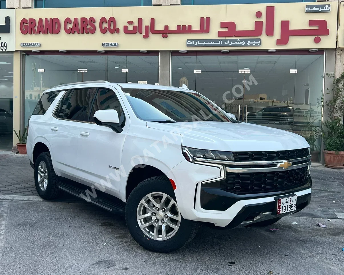Chevrolet  Tahoe  2022  Automatic  110,000 Km  8 Cylinder  Four Wheel Drive (4WD)  SUV  White
