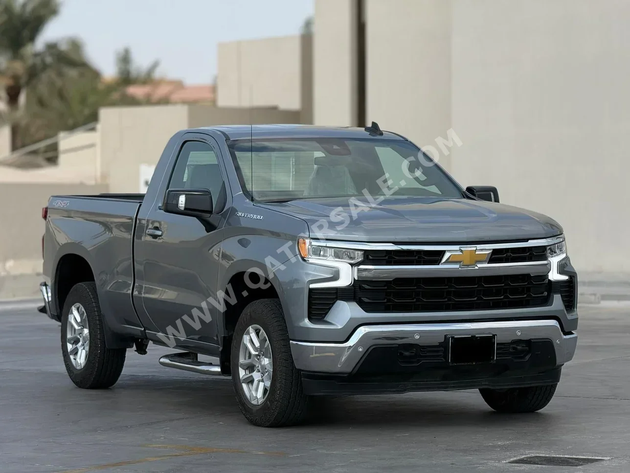 Chevrolet  Silverado  LT  2024  Automatic  3,000 Km  8 Cylinder  Four Wheel Drive (4WD)  Pick Up  Gray  With Warranty