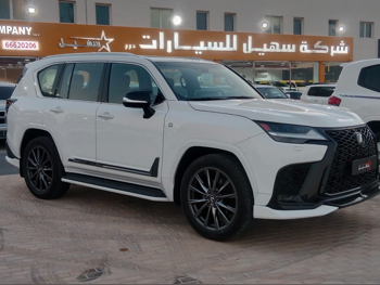 Lexus LX 600 F Sport 2024 Automatic 59,000 Km 6 Cylinder Four Wheel Drive (4WD) SUV White With Warranty