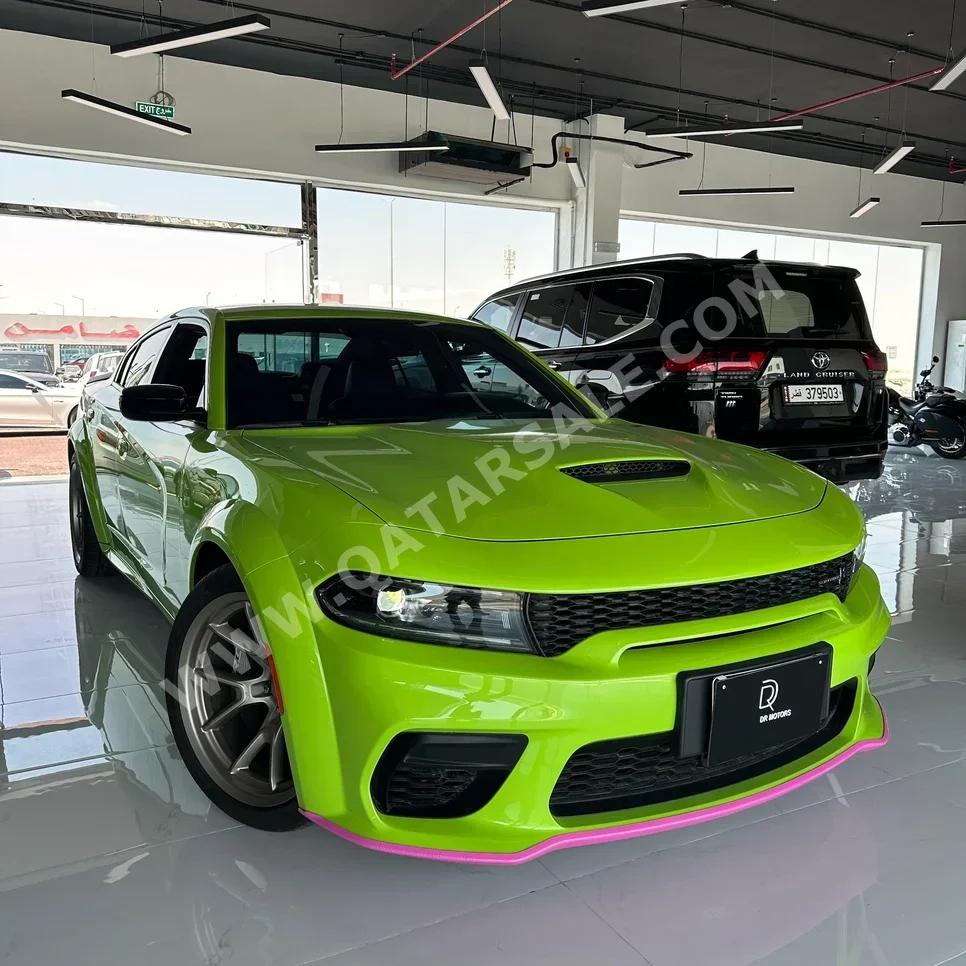 Dodge  Charger  Scat Pack  2023  Automatic  957 Km  8 Cylinder  Rear Wheel Drive (RWD)  Coupe / Sport  Green  With Warranty