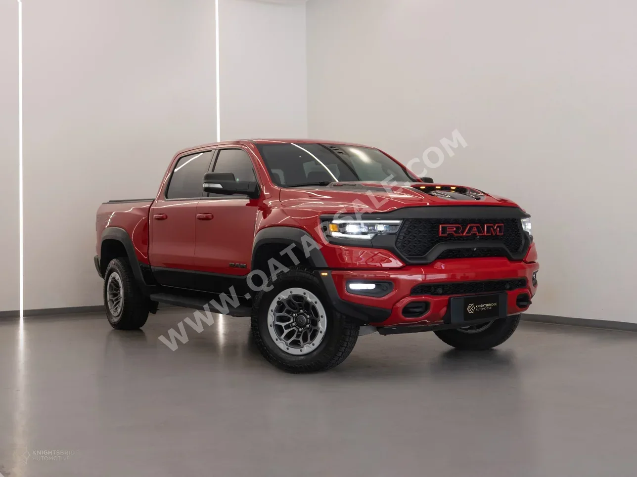 Dodge  Ram  TRX  2022  Automatic  124,500 Km  8 Cylinder  Four Wheel Drive (4WD)  Pick Up  Red  With Warranty