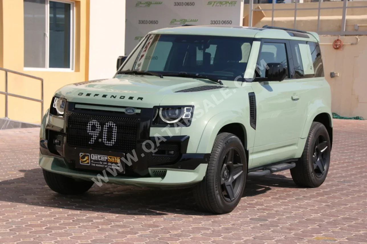 Land Rover  Defender  75th Limited Edition  2023  Automatic  19,500 Km  6 Cylinder  Four Wheel Drive (4WD)  SUV  Green  With Warranty