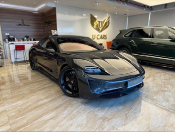 Porsche  Taycan  Turbo S  2020  Automatic  50,000 Km  0 Cylinder  All Wheel Drive (AWD)  Sedan  Dark Gray  With Warranty