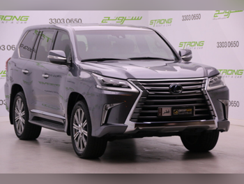 Lexus  LX  570  2017  Automatic  204,000 Km  8 Cylinder  Four Wheel Drive (4WD)  SUV  Gray
