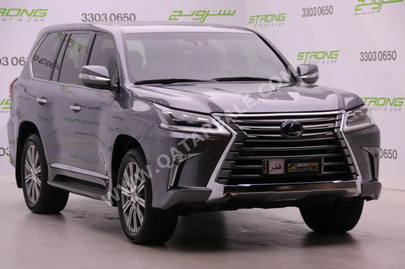 Lexus  LX  570  2017  Automatic  204,000 Km  8 Cylinder  Four Wheel Drive (4WD)  SUV  Gray