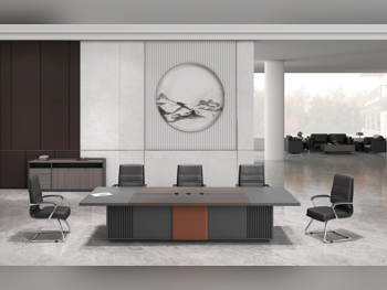 Desks & Computer Desks - Meeting Table  - Gray