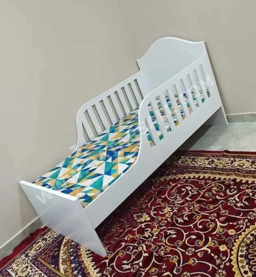 Beds - Single  - White  - Mattress Included