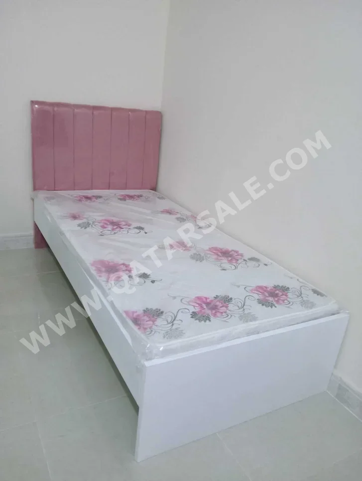 Beds - Single  - Pink  - Mattress Included