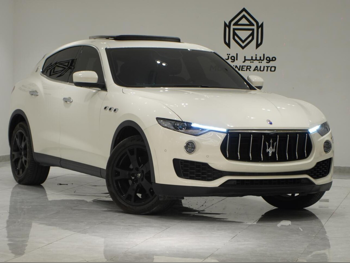 مزاراتي  ليفانت  2017  اوتوماتيك  100,000 كم  6 سلندر  دفع كلي مستمر  اس يو في  أبيض