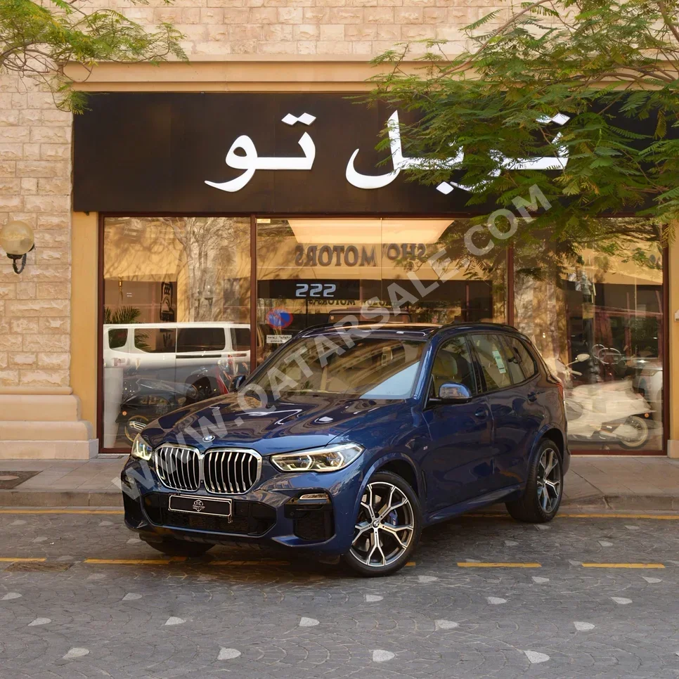 BMW  X-Series  X5 40i  2019  Automatic  71,670 Km  6 Cylinder  Four Wheel Drive (4WD)  SUV  Dark Blue