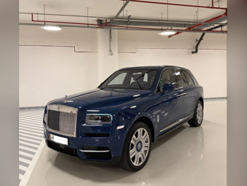 Rolls-Royce  Cullinan  2021  Automatic  25,000 Km  12 Cylinder  Four Wheel Drive (4WD)  SUV  Blue  With Warranty