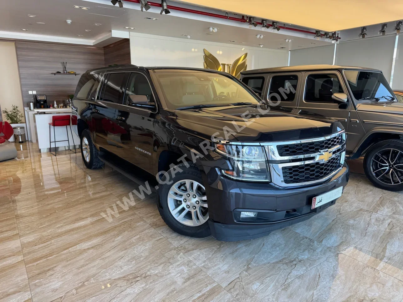 Chevrolet  Suburban  LS  2017  Automatic  218,000 Km  8 Cylinder  Four Wheel Drive (4WD)  SUV  Gray
