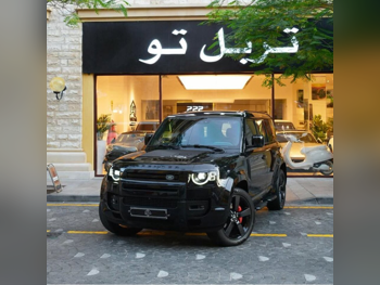 Land Rover  Defender  110 HSE  2023  Automatic  48,600 Km  4 Cylinder  Four Wheel Drive (4WD)  SUV  Black  With Warranty