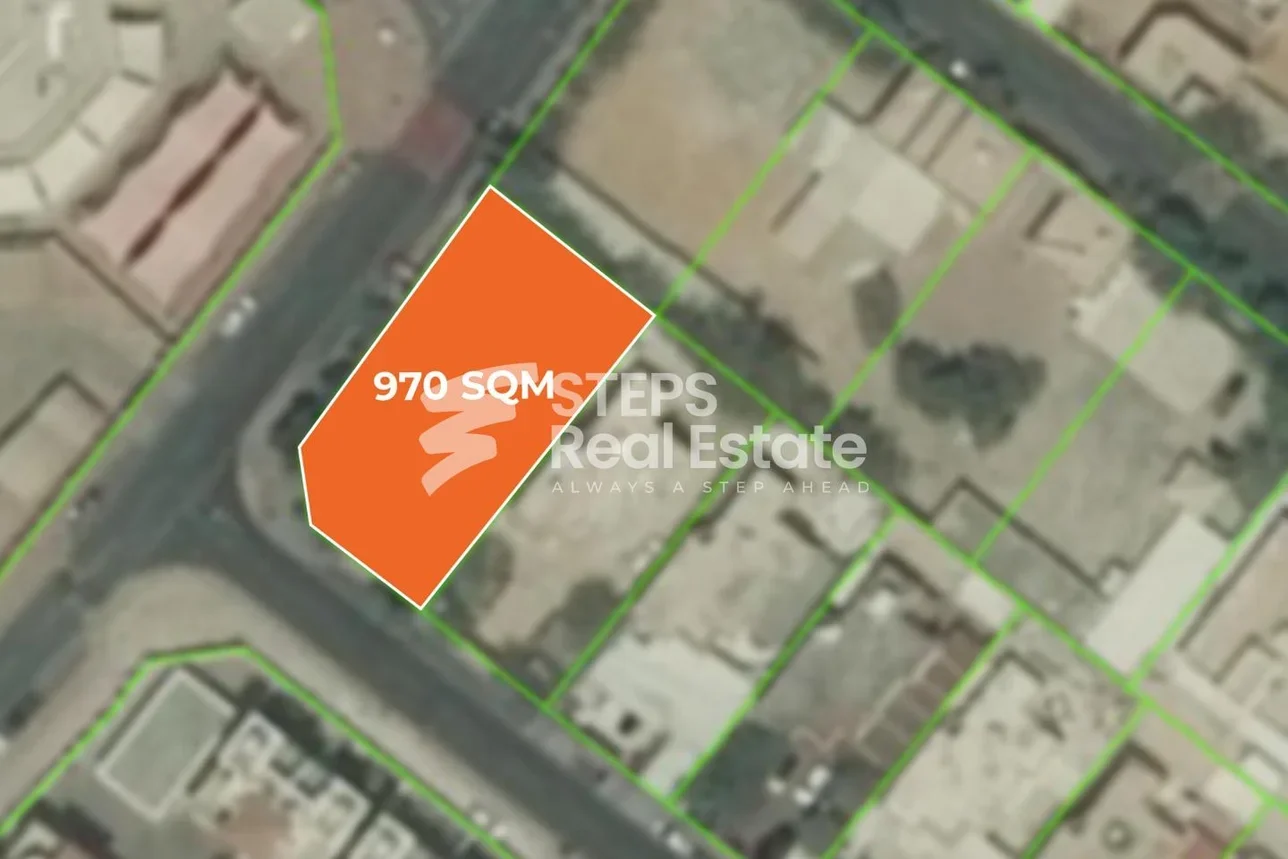 اراضي للبيع في الدوحة  - الهلال  -المساحة 970 متر مربع
