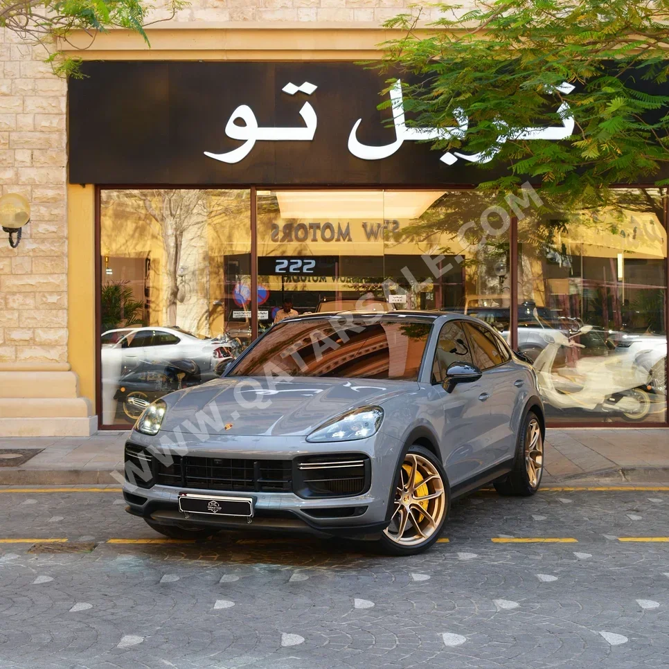 بورش  كيان  تيربو جي تي  2023  اوتوماتيك  16,930 كم  6 سلندر  دفع رباعي  اس يو في  رمادي