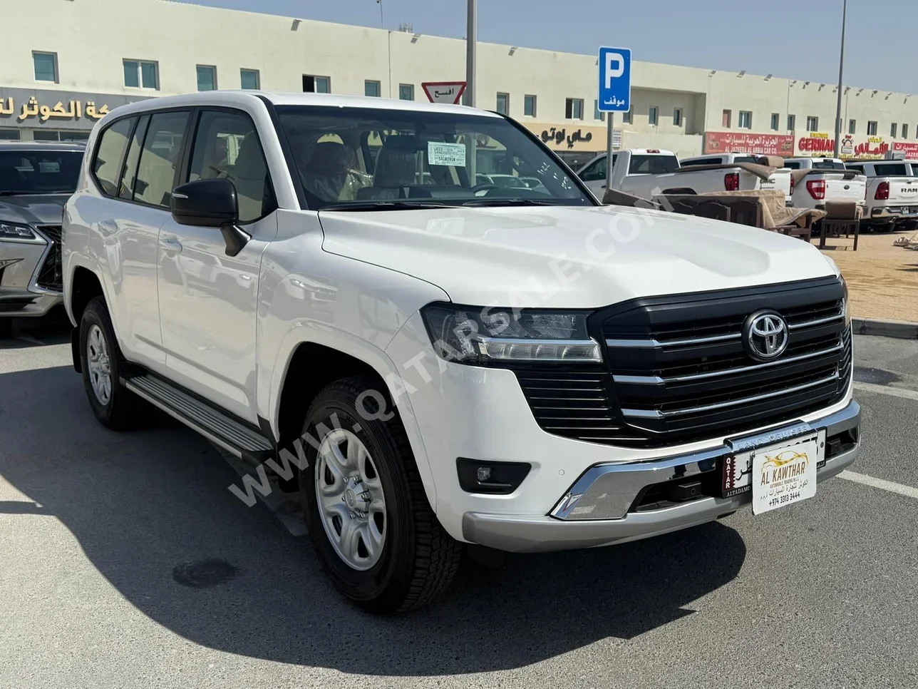 Toyota  Land Cruiser  GX  2025  Automatic  0 Km  6 Cylinder  Four Wheel Drive (4WD)  SUV  White  With Warranty