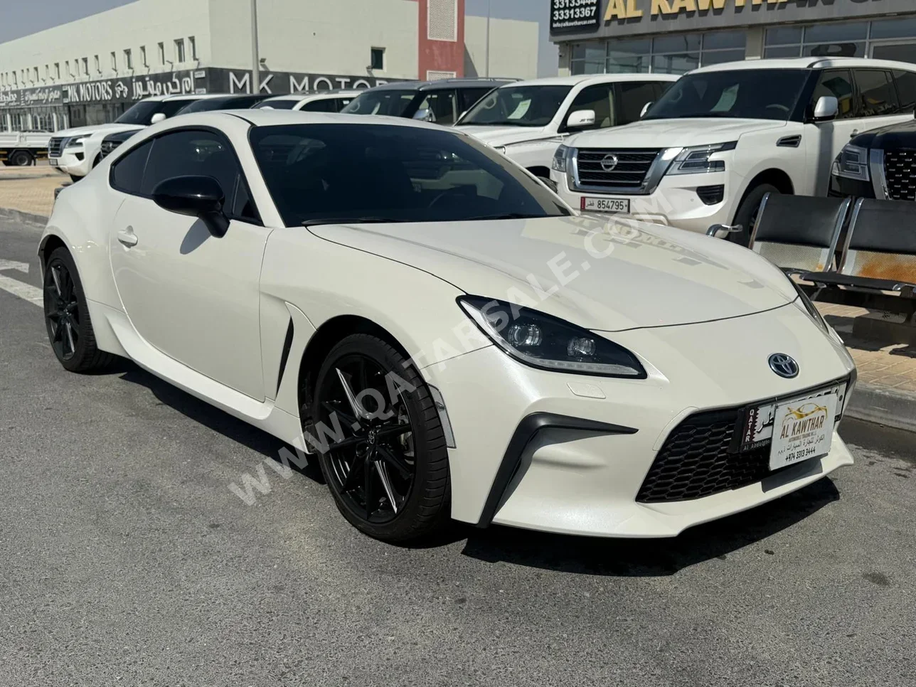 Toyota  GR 86  2024  Automatic  8,000 Km  4 Cylinder  Rear Wheel Drive (RWD)  Coupe / Sport  White  With Warranty