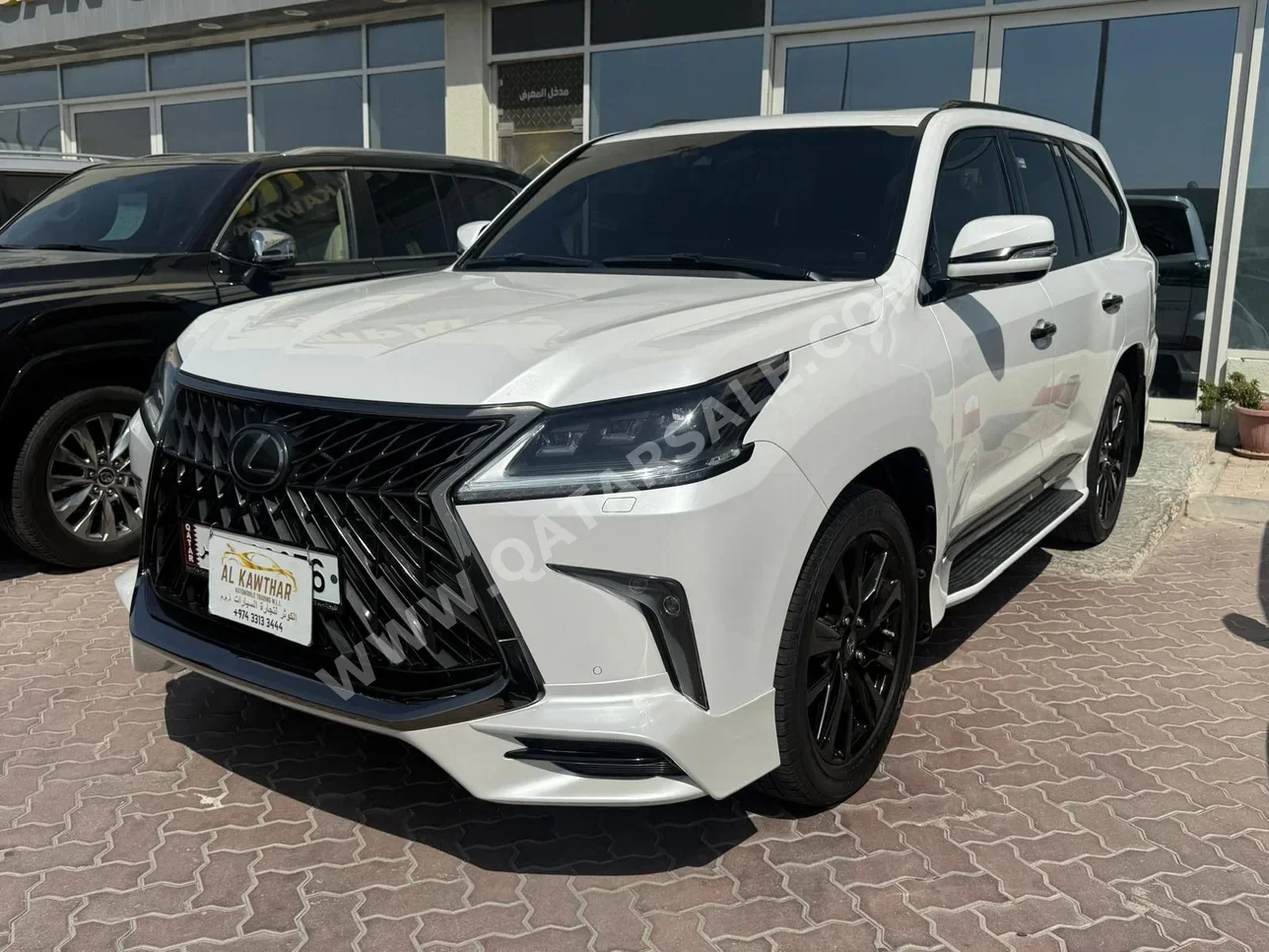 Lexus  LX  570 S Black Edition  2020  Automatic  72,000 Km  8 Cylinder  Four Wheel Drive (4WD)  SUV  White