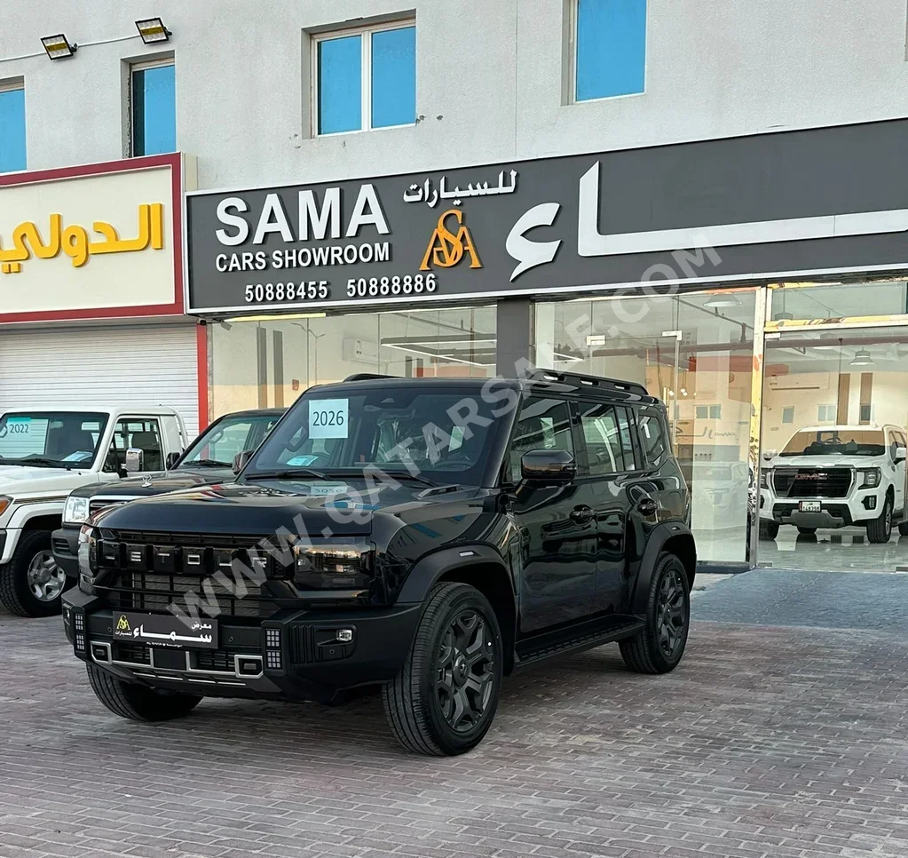 Jetour  T2  Luxury  2026  Automatic  0 Km  4 Cylinder  Four Wheel Drive (4WD)  SUV  Black  With Warranty
