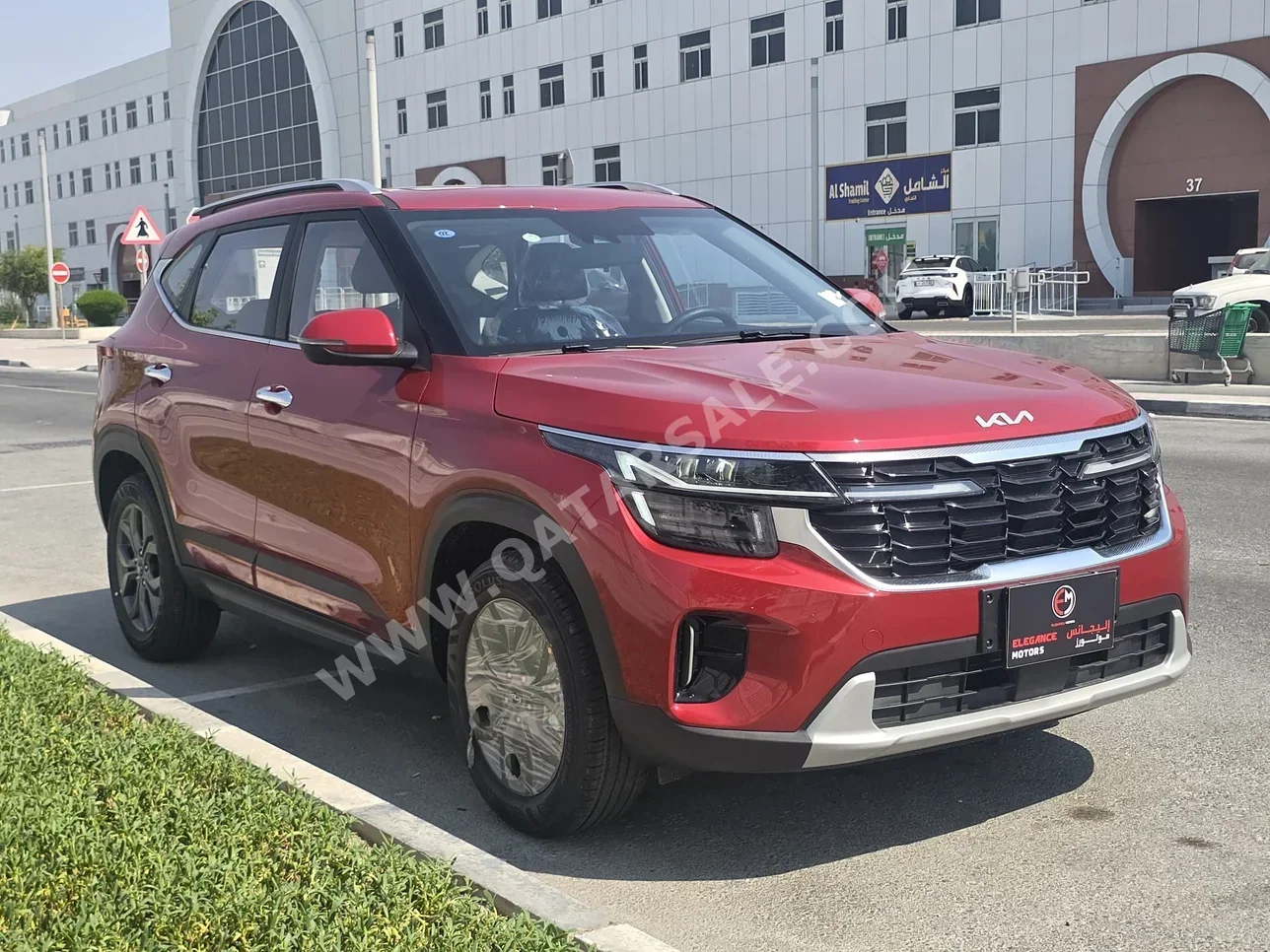 كيا سيلتوس 2025 اوتوماتيك 0 كم 4 سلندر دفع خلفي اس يو في أحمر تحت الضمان