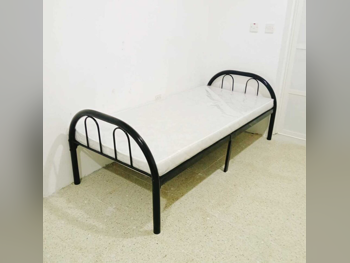 Beds - Single  - Black  - Mattress Included