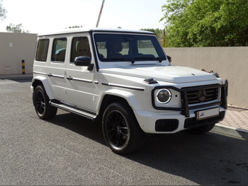 Mercedes-Benz  G-Class  500  2025  Automatic  0 Km  8 Cylinder  Four Wheel Drive (4WD)  SUV  White  With Warranty