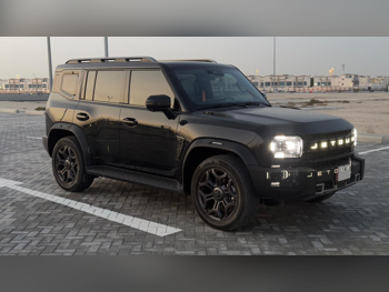 Jetour  T2  Luxury  2024  Automatic  45,000 Km  4 Cylinder  Four Wheel Drive (4WD)  SUV  Black  With Warranty