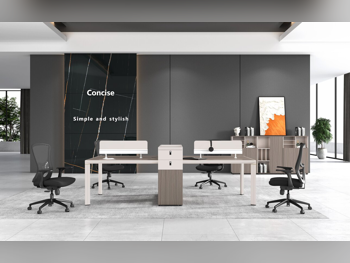 Desks & Computer Desks - Partition Desk  - Gray