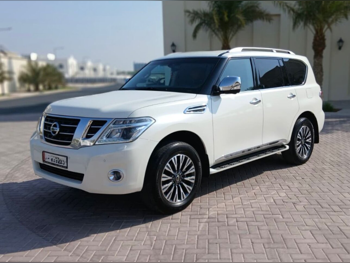 نيسان  باترول  بلاتنيوم  2019  اوتوماتيك  142,000 كم  6 سلندر  دفع رباعي  اس يو في  أبيض