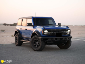 Ford  Bronco  Wild Trak  2022  Automatic  34,000 Km  6 Cylinder  Four Wheel Drive (4WD)  SUV  Blue  With Warranty
