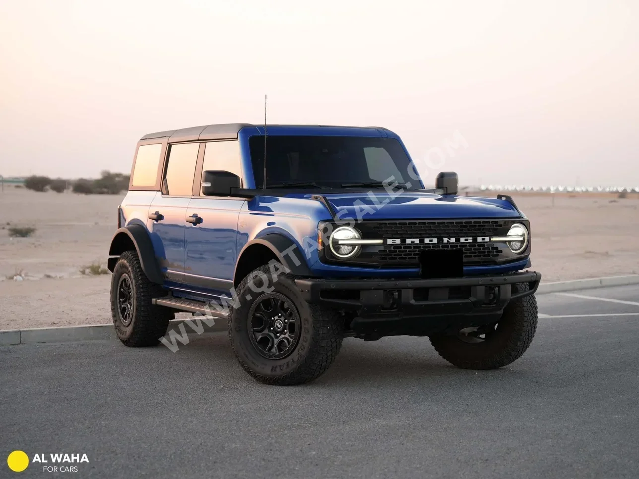 Ford  Bronco  Wild Trak  2022  Automatic  34,000 Km  6 Cylinder  Four Wheel Drive (4WD)  SUV  Blue  With Warranty