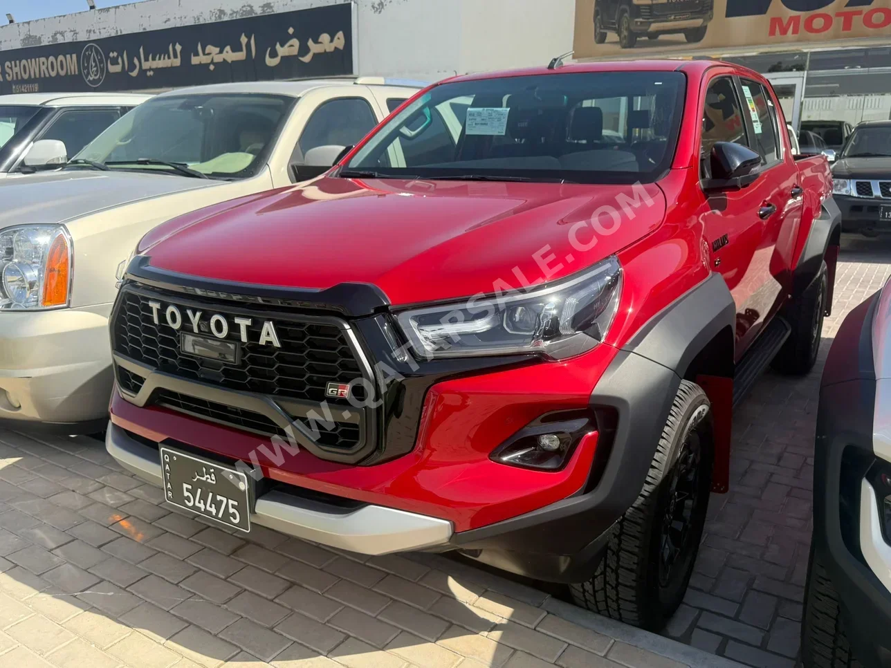 Toyota Hilux GR Sport 2025 Automatic 0 Km 6 Cylinder Four Wheel Drive (4WD) Pick Up Red With Warranty