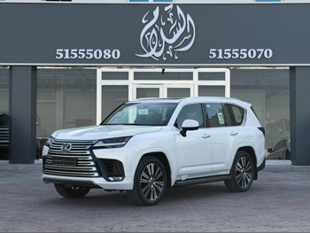 لكزس  ال اكس  600 لكجري  2025  اوتوماتيك  0 كم  6 سلندر  دفع رباعي  اس يو في  أبيض  تحت الضمان