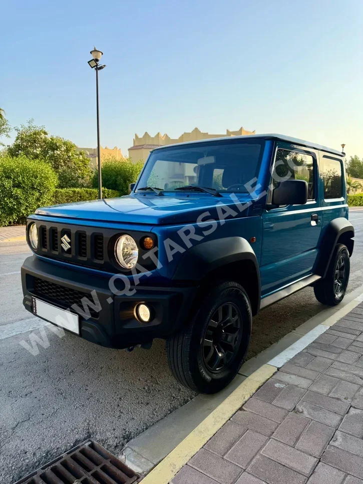 Suzuki  Jimny  2021  Manual  18,000 Km  4 Cylinder  Four Wheel Drive (4WD)  SUV  Blue  With Warranty