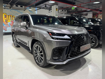 Lexus  LX  600 F Sport  2023  Automatic  66,000 Km  6 Cylinder  All Wheel Drive (AWD)  SUV  Gray  With Warranty