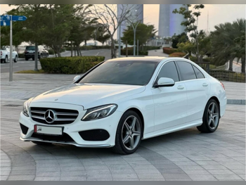 Mercedes-Benz  C-Class  200 AMG  2015  Automatic  89,000 Km  4 Cylinder  Rear Wheel Drive (RWD)  Sedan  White