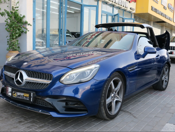 Mercedes-Benz  SLC  200  2018  Automatic  24,000 Km  4 Cylinder  Rear Wheel Drive (RWD)  Convertible  Blue
